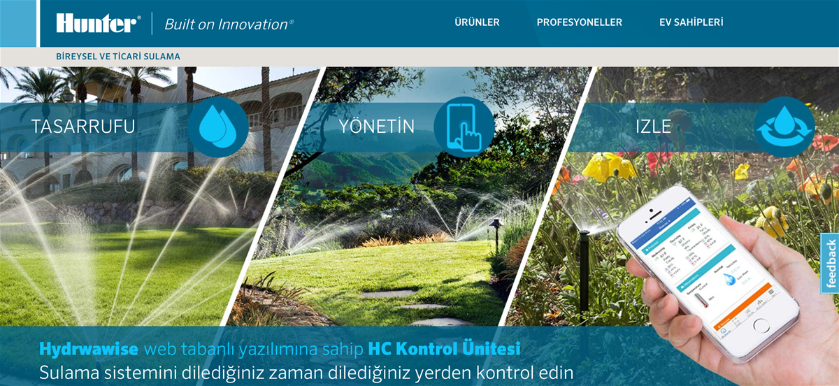 HUNTER OTOMATİK SULAMA