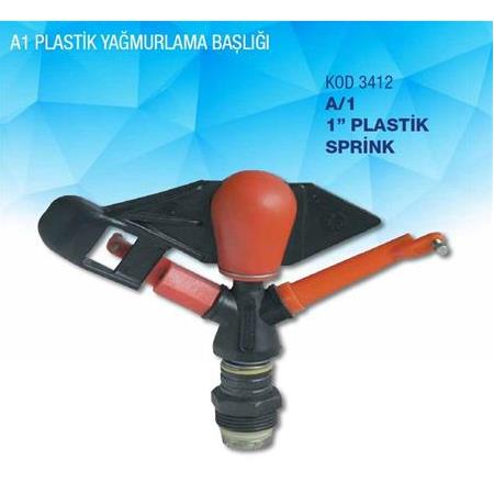 1" A/1 PLASTİK YAĞMURLAMA TABANCASI