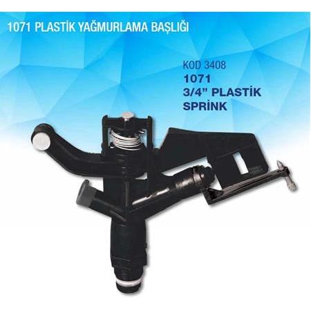 3/4" 1071 PLASTİK YAĞMURLAMA BAŞLIĞI METSAN - 3408